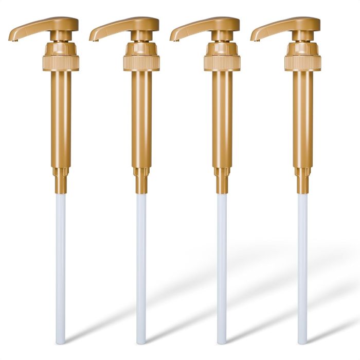 ALPENKOK 4 Pack Coffee Syrup Pump Dispenser